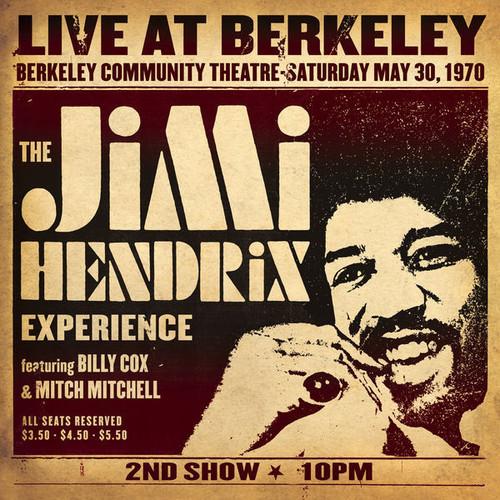 HENDRIX,JIMI - JIMI HENDRIX EXPERIENCE LIVE AT BERKELEY Vinyl LP