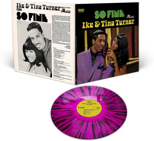 TURNER,IKE & TINA - SO FINE - PURPLE & BLACK SPLATTER Vinyl LP