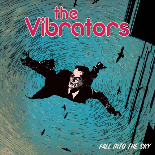 VIBRATORS - FALL INTO THE SKY - BLUE Vinyl LP