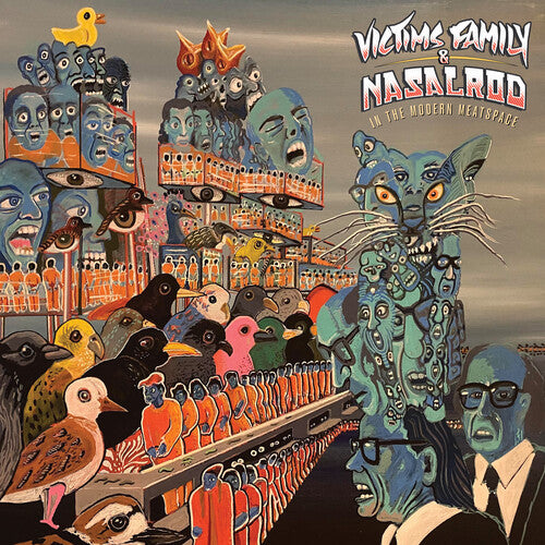 VICTIMS FAMILY & NASALROD - IN THE MODERN MEATSPACE Vinyl LP