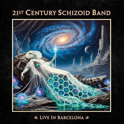 21ST CENTURY SCHIZOID BAND - LIVE IN BARCELONA - BLUE MARBLE Vinyl LP