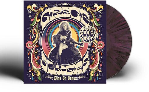 BOWERS,GRACE & THE HODGE PODGE - WINE ON VENUS Rainbow Tie Dye Splatter Vinyl LP