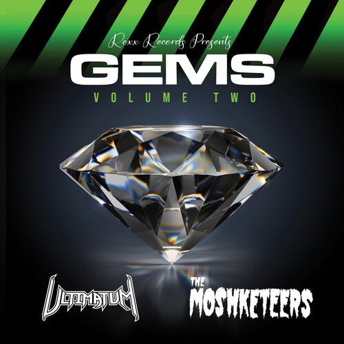 ULTIMATUM / MOSHKETEERS - GEMS VOLUME TWO - GREEN Vinyl LP