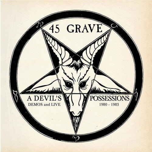 45 GRAVE - DEVIL'S POSSESSIONS - DEMOS & LIVE 1980-1983 Vinyl LP