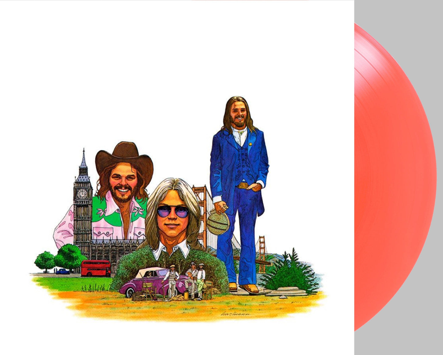 AMERICA - HISTORY - AMERICA'S GREATEST HITS Teal Transparent Vinyl LP