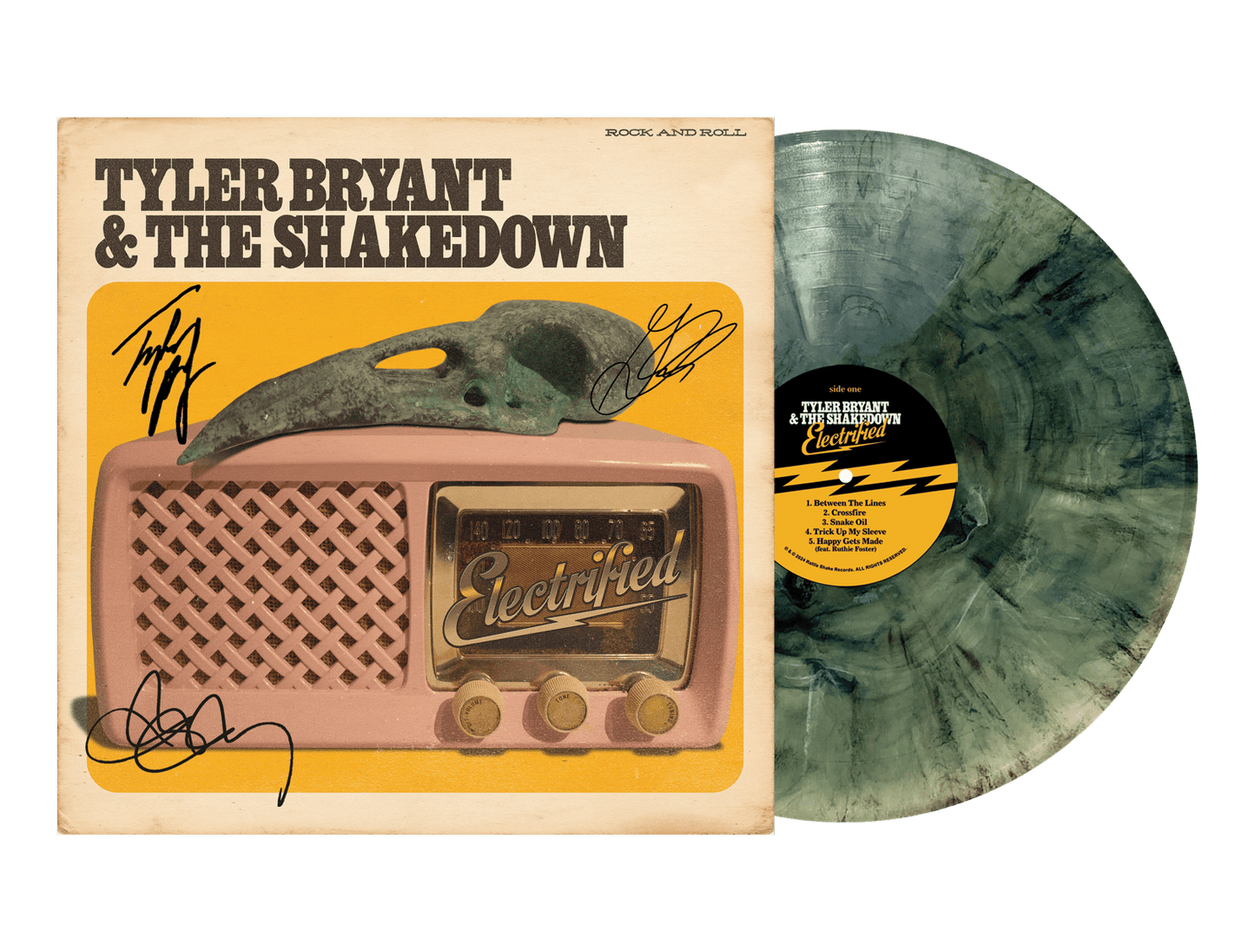 Tyler Bryant and The Shakedown - Autographed Electrified Vinyl LP