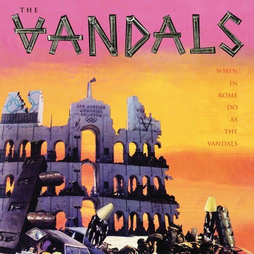 VANDALS - WHEN IN ROME DO AS THE VANDALS - PINK/BLACK Vinyl LP