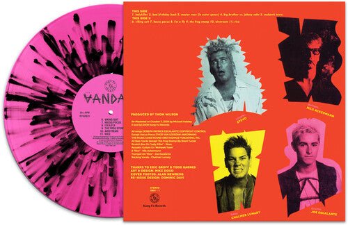 VANDALS - WHEN IN ROME DO AS THE VANDALS - PINK/BLACK Vinyl LP