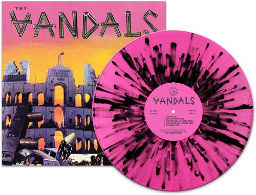 VANDALS - WHEN IN ROME DO AS THE VANDALS - PINK/BLACK Vinyl LP