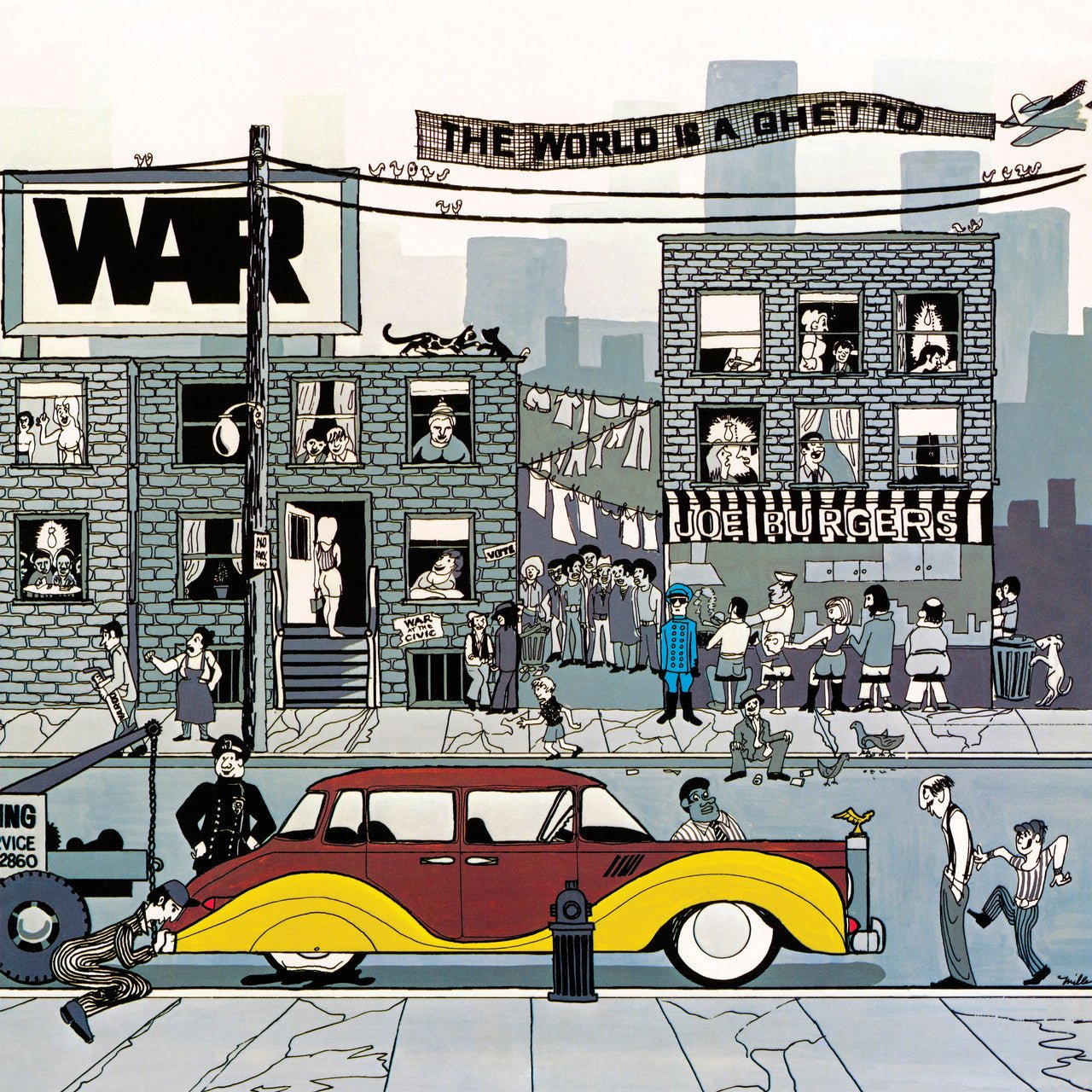 WAR - WORLD IS A GHETTO Vinyl LP