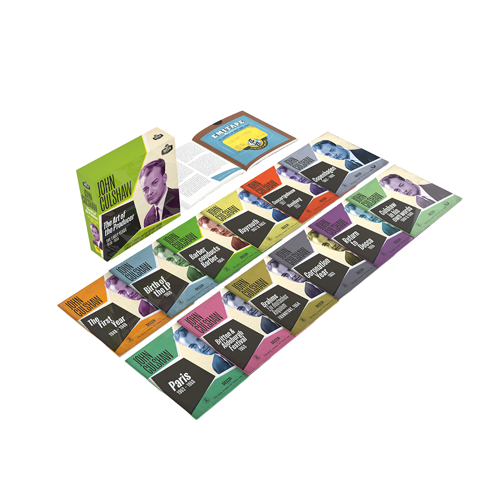 John Culshaw: The Art of the Producer - The Early Years 1948-55 CD Boxset