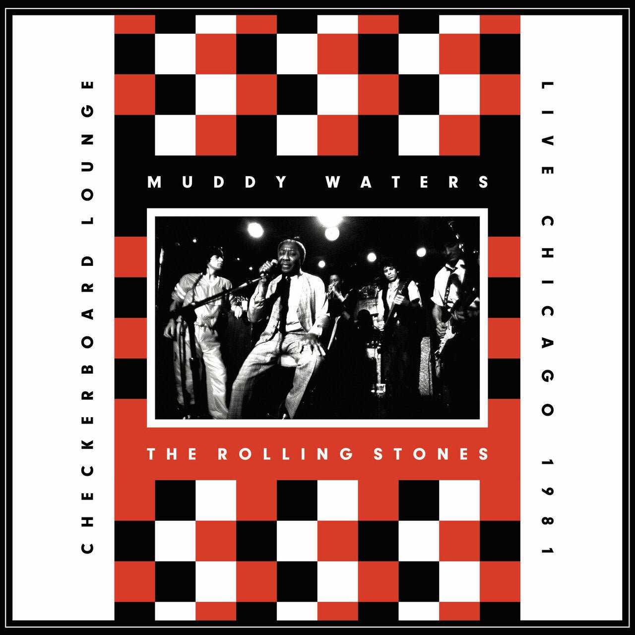 WATERS,MUDDY / ROLLING STONES - LIVE AT CHECKERBOARD LOUNGE CHICAGO 1981 Vinyl LP