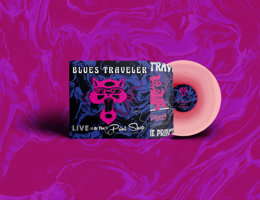 Blues Traveler  - Live At The Print Shop Colored Vinyl LP (corner crease)