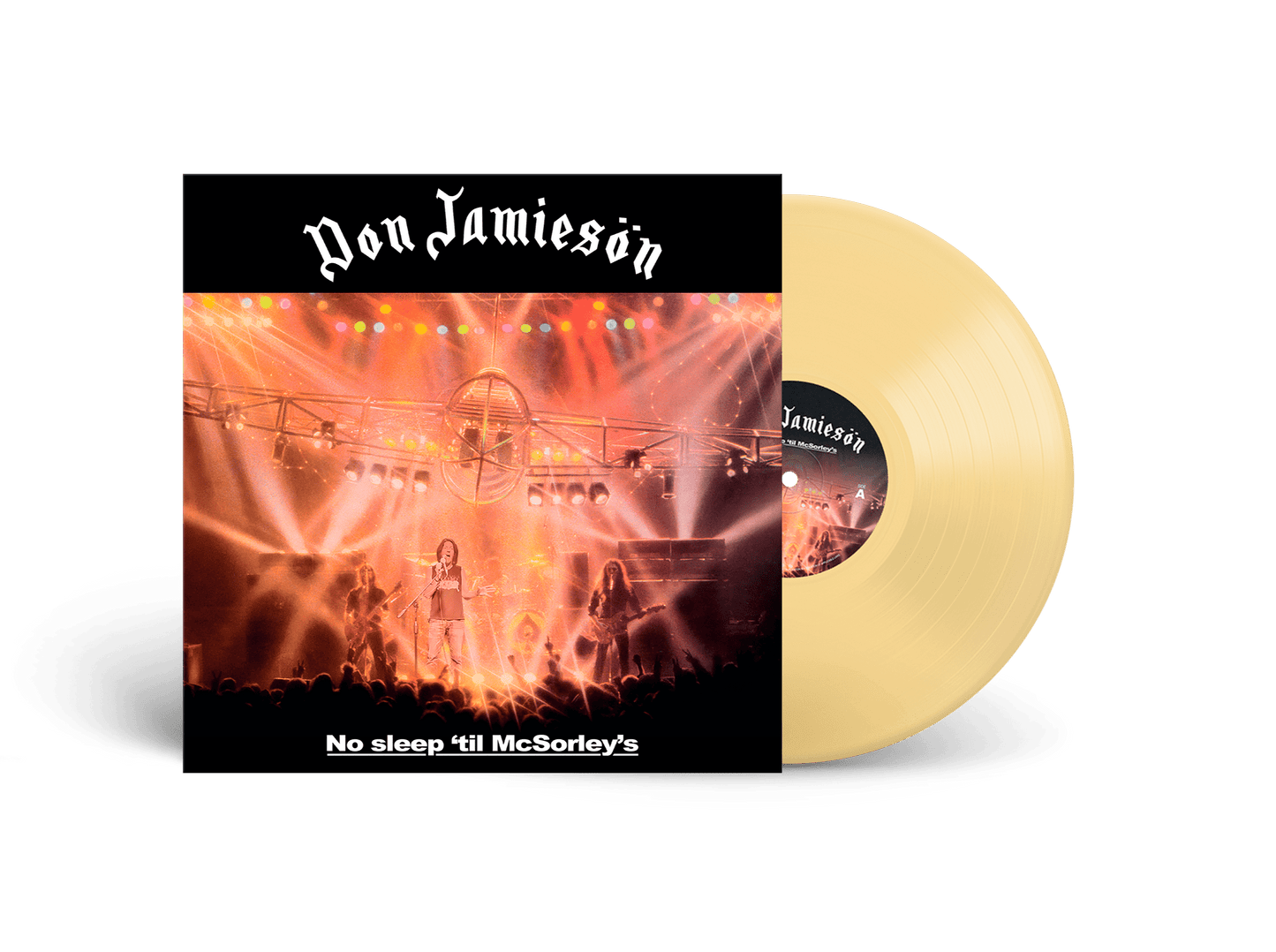 Don Jamieson - No Sleep 'Til McSorley's w/ Autographed Coaster Light Ale Vinyl LP