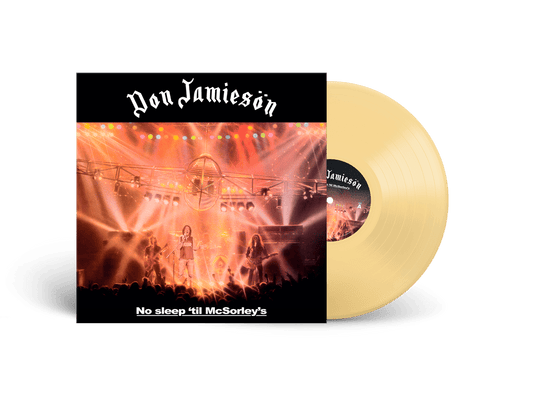 Don Jamieson - No Sleep 'Til McSorley's w/ Autographed Coaster Light Ale Vinyl LP