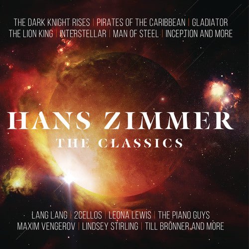 ZIMMER,HANS - HANS ZIMMER - THE CLASSICS Vinyl LP
