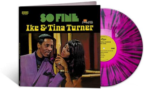 TURNER,IKE & TINA - SO FINE - PURPLE & BLACK SPLATTER Vinyl LP