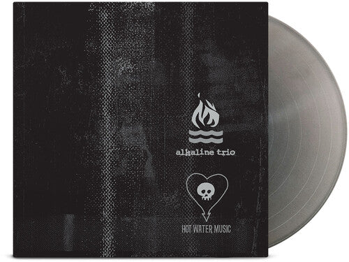 ALKALINE TRIO / HOT WATER MUSIC - SPLIT (ANNIV. ED.) - SILVER Vinyl LP