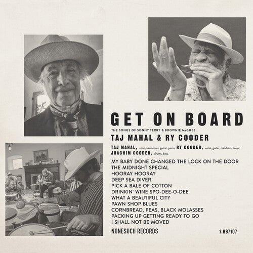 MAHAL,TAJ & COODER,RY - GET ON BOARD Vinyl LP