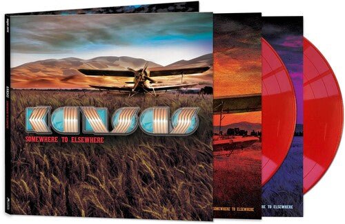 KANSAS - SOMEWHERE TO ELSEWHERE (RED) Vinyl LP