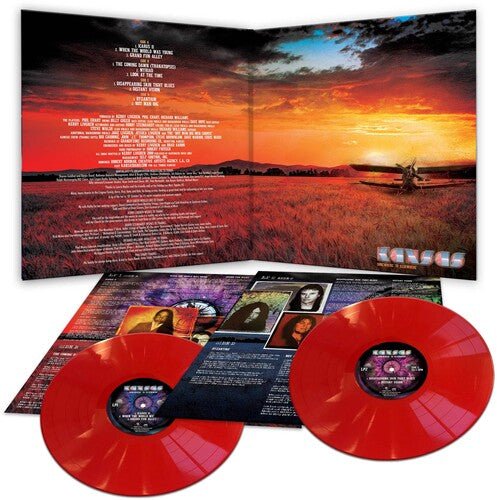 KANSAS - SOMEWHERE TO ELSEWHERE (RED) Vinyl LP
