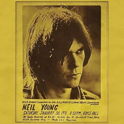YOUNG,NEIL - ROYCE HALL 1971 Vinyl LP