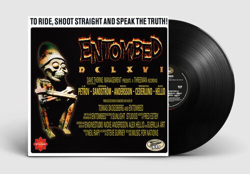 ENTOMBED - TO RIDE SHOOT STRAIGHT & SPEAK THE TRUTH Vinyl LP