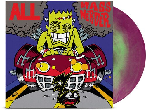 ALL - MASS NERDER - OPAQUE GREEN & PURPLE GALAXY Vinyl LP