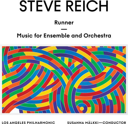LOS ANGELES PHILHARMONIC & MALKKI,SUSANNA - STEVE REICH: RUNNER / MUSIC FOR ENSEMBLE & ORCH Vinyl LP