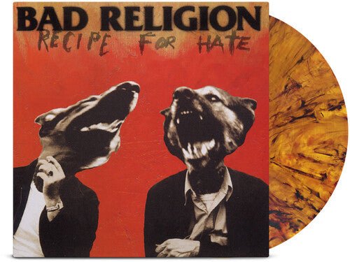 BAD RELIGION - RECIPE FOR HATE - ANNIVERSARY EDITION - TIGERS EYE Vinyl LP
