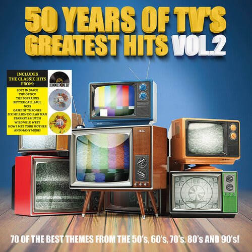 50 YEARS OF TV'S GREATEST HITS VOL. 2 / VARIOUS Vinyl LP