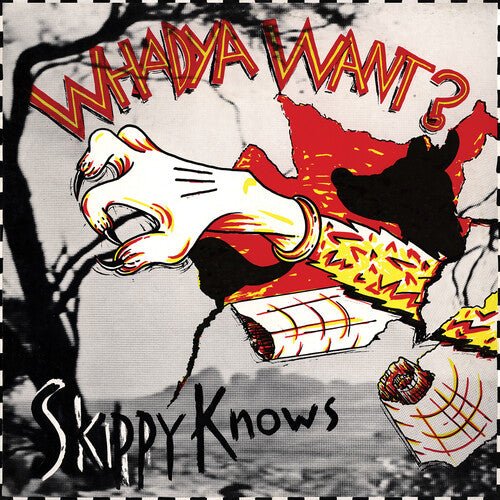 WHADYA WANT - SKIPPY KNOWS - WHITE IN RED Vinyl LP