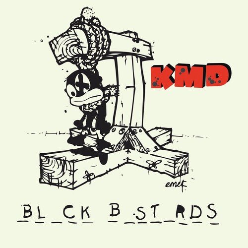 KMD - BLACK BASTARDS - RED Vinyl LP