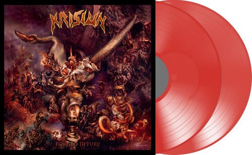 KRISIUN - FORGED IN FURY - RED Vinyl LP
