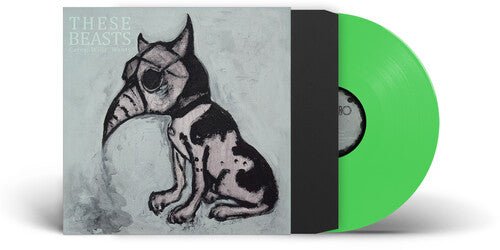 THESE BEASTS - CARES WILLS WANTS - GREEN Vinyl LP
