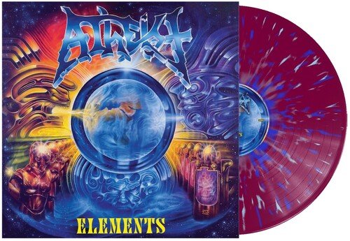 ATHEIST - ELEMENTS - SPLATTER Vinyl LP