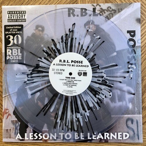 R.B.L. POSSE - LESSON TO BE LEARNED (30TH ANNIVERSARY EDITION) Vinyl LP