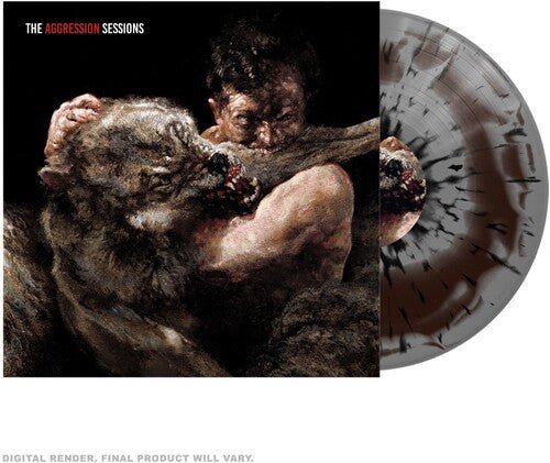 AGGRESSION SESSIONS / VARIOUS - AGGRESSION SESSIONS / VARIOUS - GREY BROWN Vinyl LP