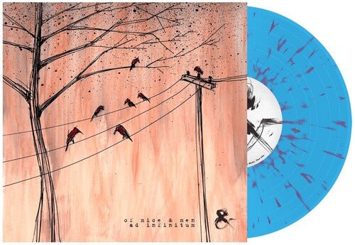 OF MICE & MEN - AD INFINITUM - CYAN / GRIMACE PURPLE SPLATTER Vinyl LP