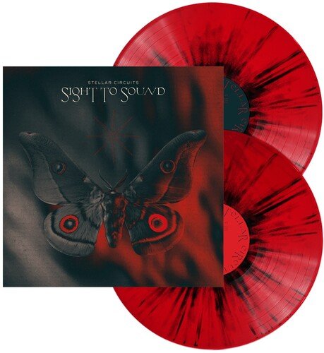 STELLAR CIRCUITS - SIGHT & SOUND - RED/BLACK SPLATTER Vinyl LP