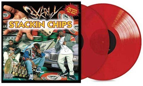3X KRAZY - STACKIN CHIPS - RED Vinyl LP