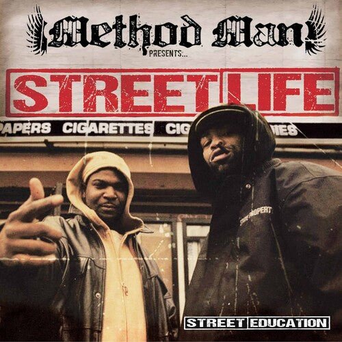 STREET LIFE / METHOD MAN - STREET EDUCATION - RED MARBLE Vinyl LP