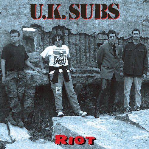 UK SUBS - RIOT - MARBLE Vinyl LP