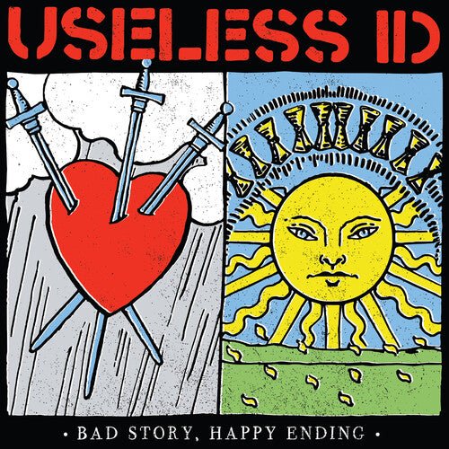 USELESS ID - BAD STORY HAPPY ENDING - RED/WHITE SPLATTER Vinyl LP