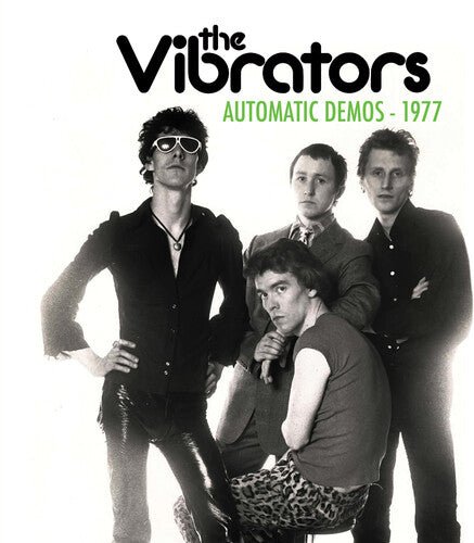 VIBRATORS - AUTOMATIC DEMOS 1977 - GREEN MARBLE Vinyl LP