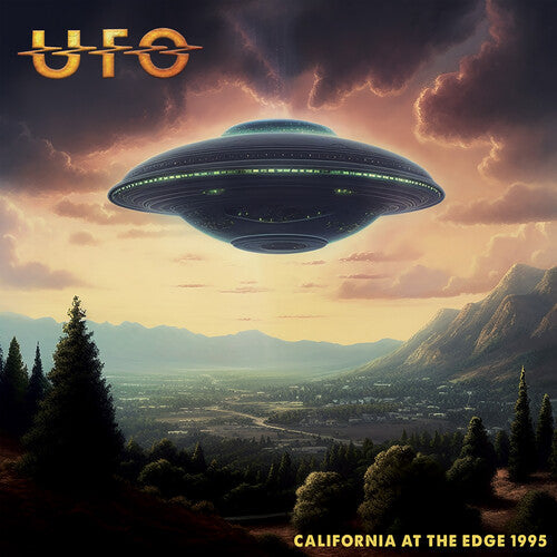 UFO - CALIFORNIA AT THE EDGE 1995 - ORANGE Vinyl LP