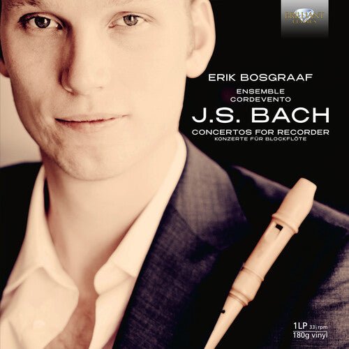 BACH,J.S. / BOSGRAAF / CORDEVENTO - CONCERTOS FOR RECORDER Vinyl LP