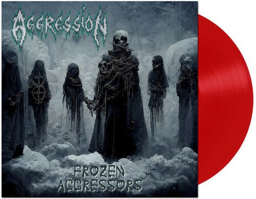 AGGRESSION - FROZEN AGGRESSORS - RED Vinyl LP