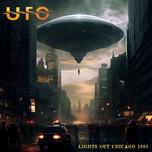 UFO - LIGHTS OUT CHICAGO 1980 - GOLD Vinyl LP