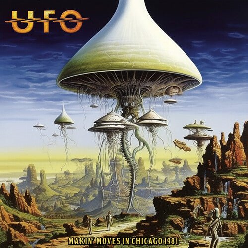 UFO - MAKIN' MOVES IN CHICAGO 1981 - RED Vinyl LP